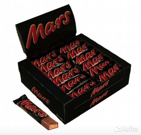 Шоколадный батончик Mars 50г Mars