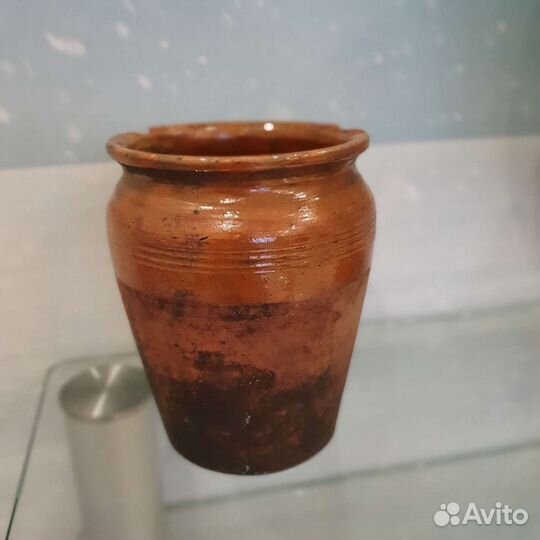 Глинянная крынка старинная