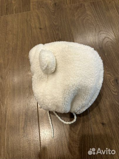 Меховая шапка медвежонок 48-50