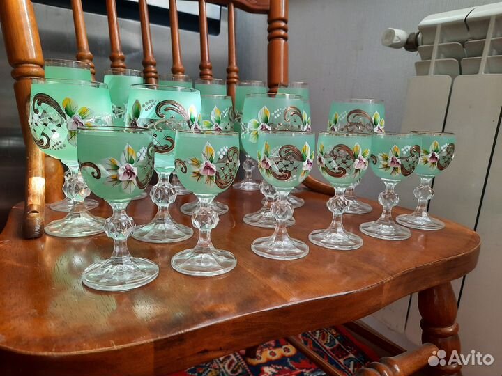 Бокалы Богемия набор 18шт