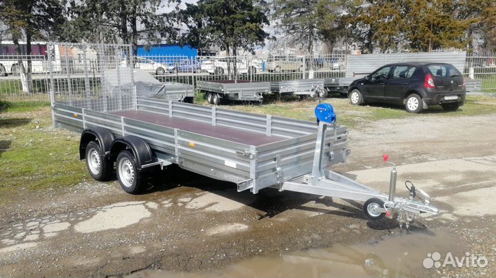 Прицеп мзса 817735.022 под 2 квадроцикла