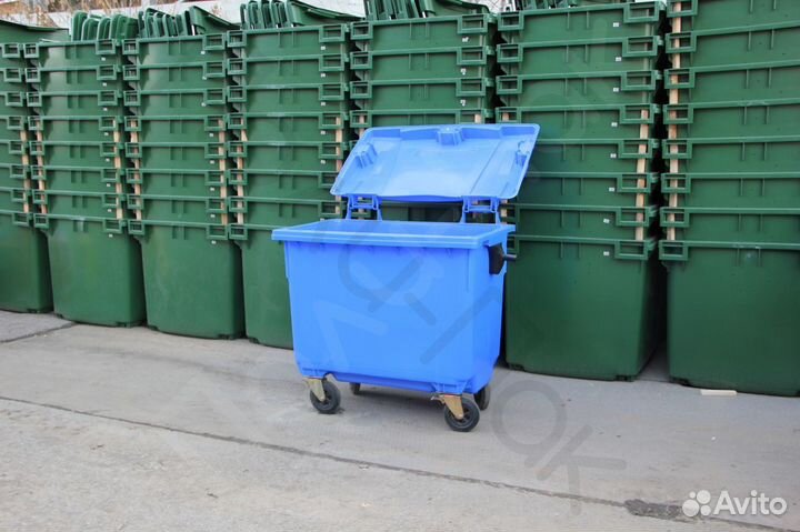 Мусорный контейнер пластиковый 660л R5712