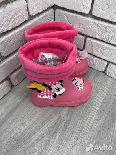 Детские резиновые сапоги, для девочки