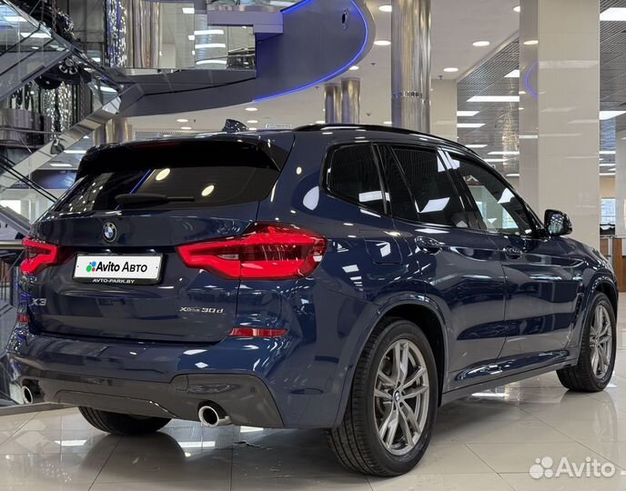 BMW X3 3.0 AT, 2019, 115 000 км