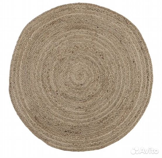 Новый ковёр из джута d100