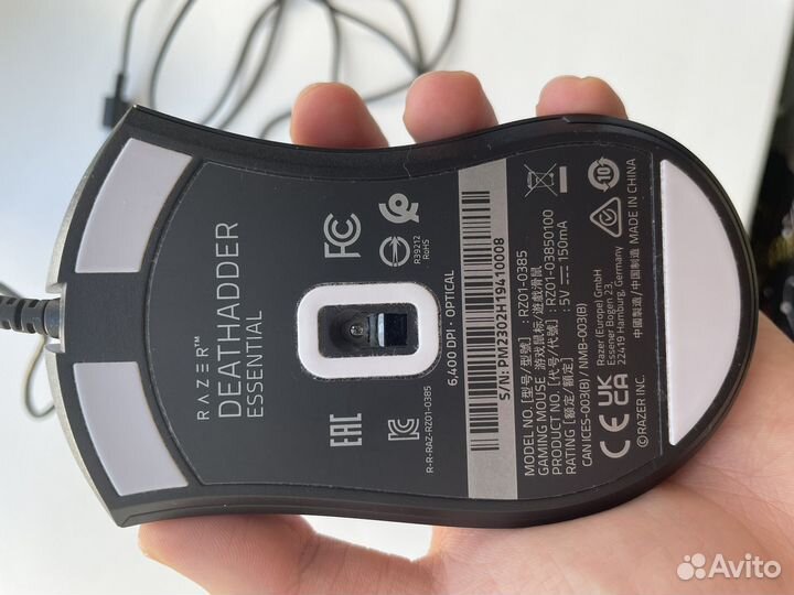 Игровая мышь Razer deathadder essential