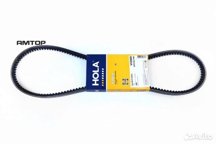 Hola VH3040 Ремень вентилятора ГАЗель Бизнес (1040