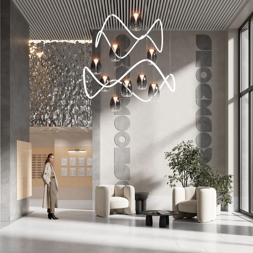 2-к. квартира, 46,5 м², 15/23 эт.