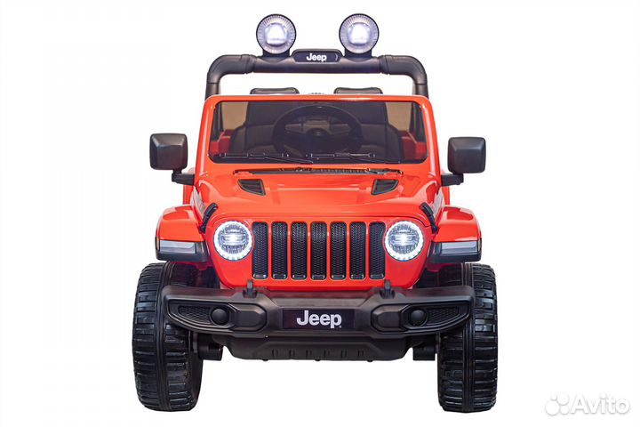 Электромобиль Jeep Rubicon 4x4 Red
