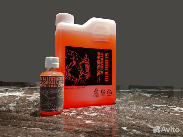 Масло shimano и гидролиния для тормозов и тд