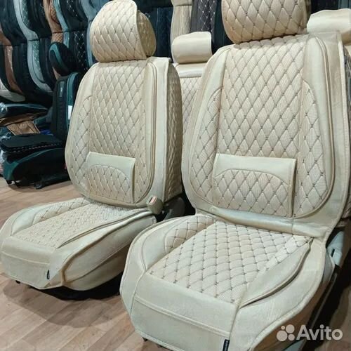 Комплект авто чехлы из Алькантары