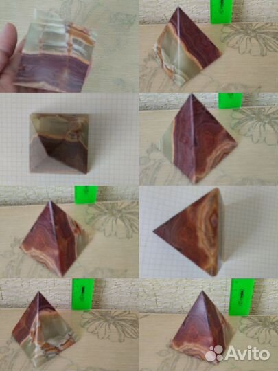 Фигурка нэцкэ Смеющийся Будда Хотэй, пирамидка