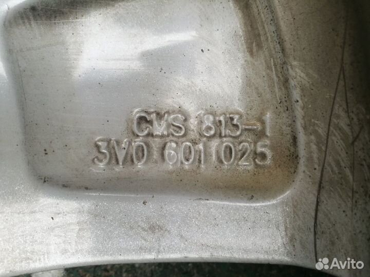 Диски R 16 Skoda. Поштучно