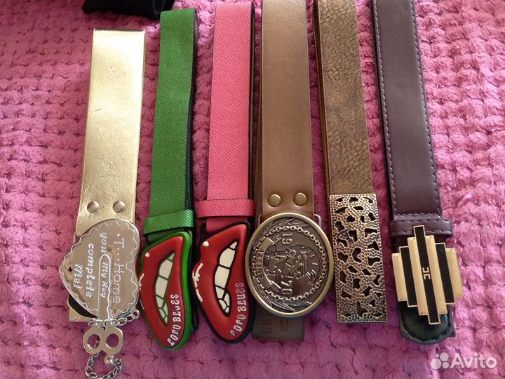 Иск. ремни женские