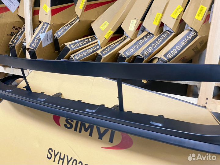 Накладка переднего бампера Kia Cerato 4