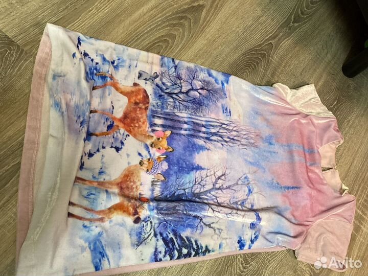 Детское новогоднее платье