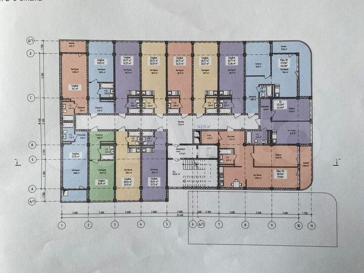 2-к. квартира, 79 м², 6/8 эт.