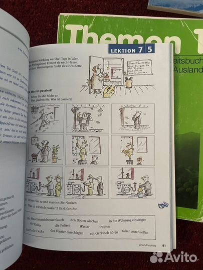 Учебник по немецкому языку Themen+рабочая тетрадь