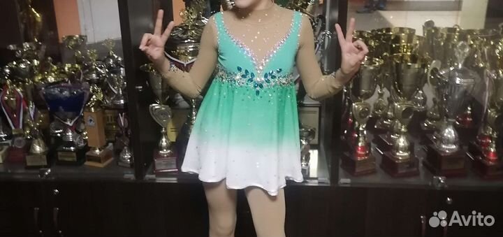 Костюм для фигурного катания 134 142