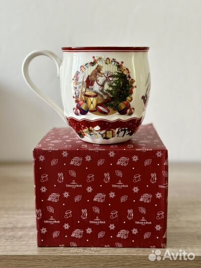 Посуда villeroy boch новогодняя: кружки, миски