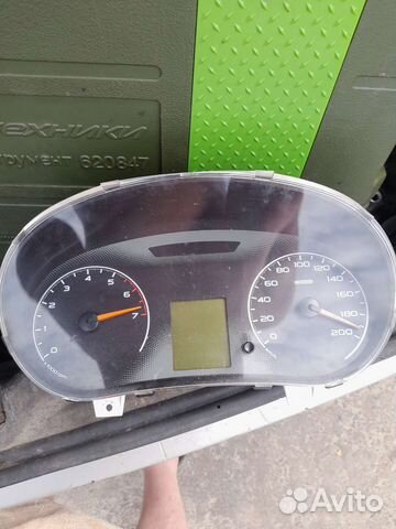 Приборная панел лада гранта