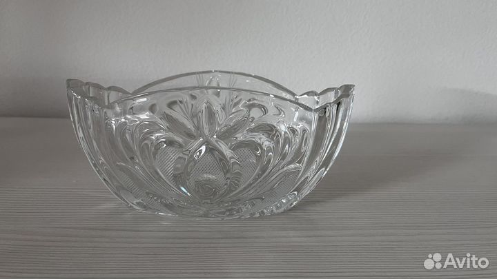 Салатники хрустальный