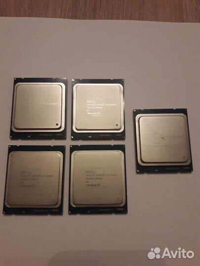 Процессоры Intel Xeon E5-1650v2 6 яд E5-1620v2 4яд