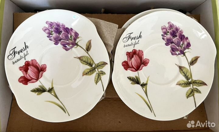 Кофейный набор фарфоровый Lefard