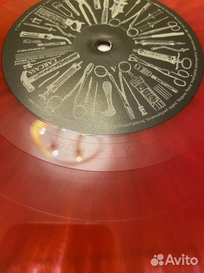 Carcass Necroticism 1991/2024 Splatter LP Earache