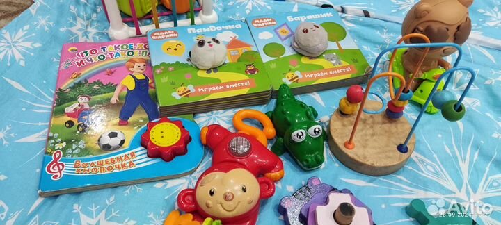 Развивающие игрушки пакетом