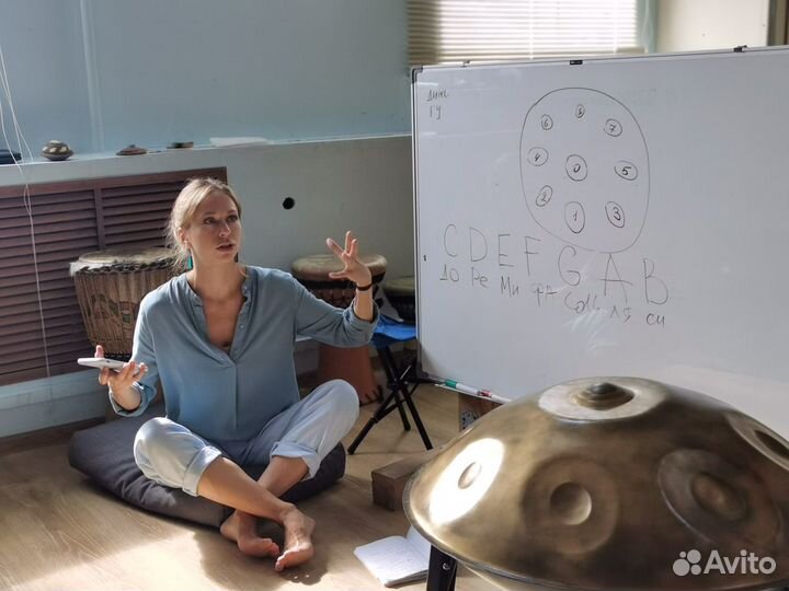 Уроки игры на ханге (хэндпан, пантам)