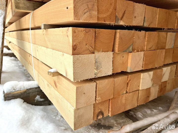 Доска обрезная 25х150х6000мм 1 сорт ГОСТ