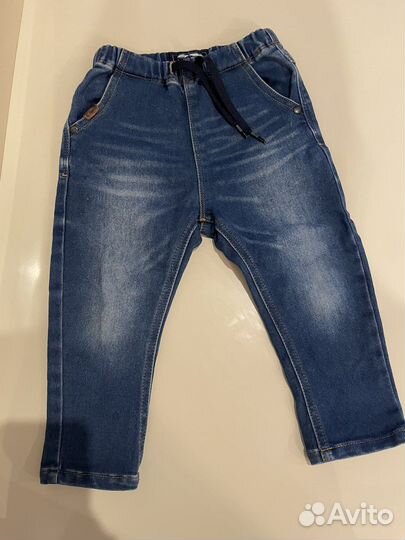 Джинсы с футболкой Next на мальчика на 2 года