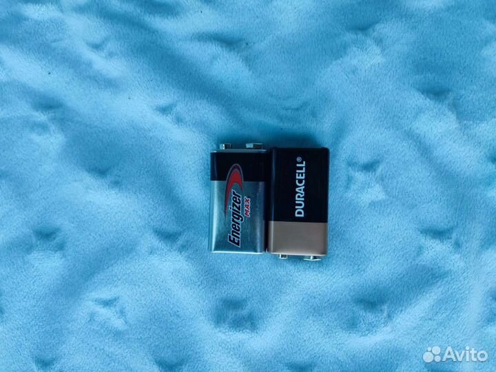 Батарейки крона 9V (duracell и energiser)