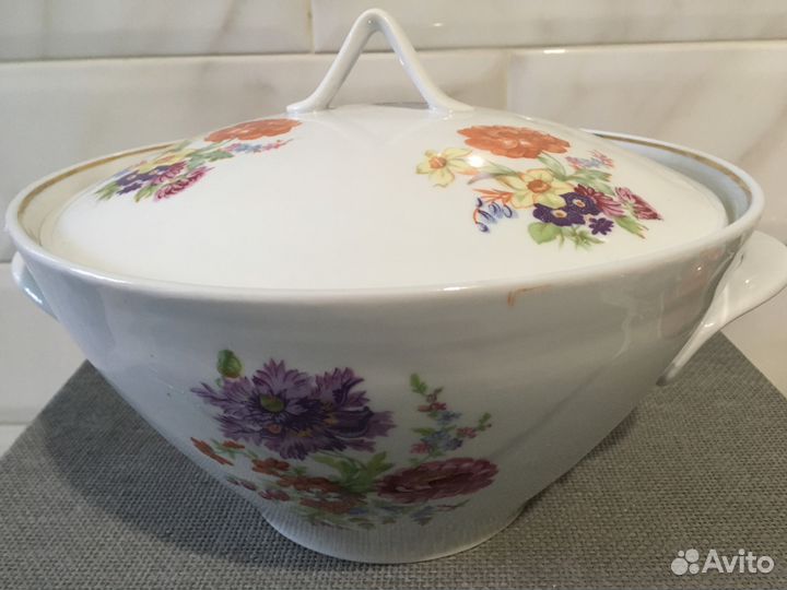 Винтаж. Супница Дулево. СССР