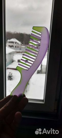 Расчёска из эпоксидной смолы