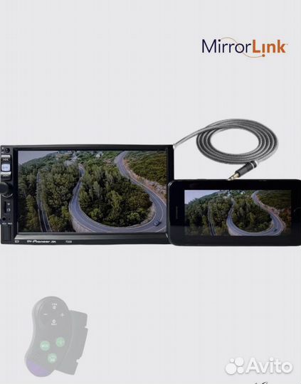 Автомагнитола pioneer 2 Дин / 2din