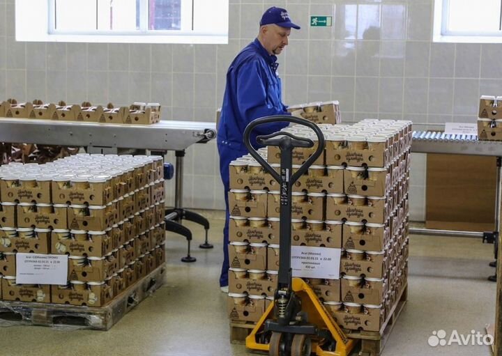 Вахта 15/15 - Грузчик на склад батончиков в Москве