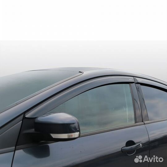 Дефлектор накладной 4 шт voron glass DEF00239 ford