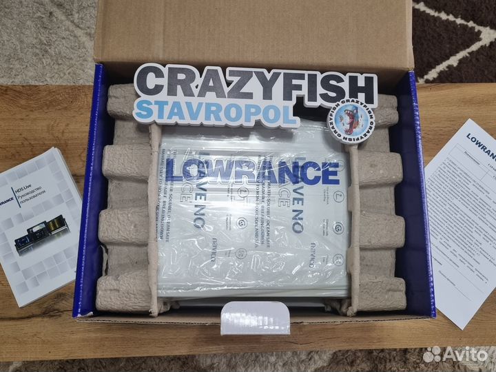 Официальный эхолот Lowrance HDS-12 Live (rus) AI