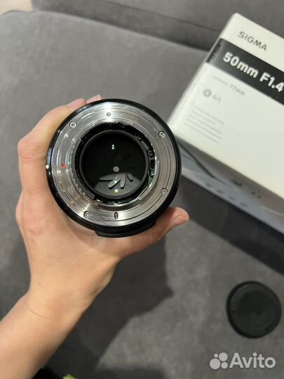 Объектив sigma 50mm 1.4 для nikon