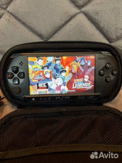 Sony PSP e1008 прошитая с играми