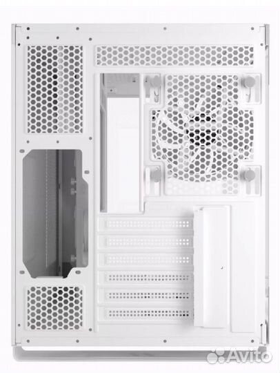 Корпус для пк белый аквариум (pc cooler c3 t500)