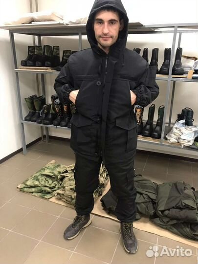 Костюм Горка Демисезонный (Чёрный)