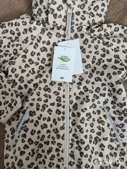 Новая куртка softshell H&M на девочку (110-116)