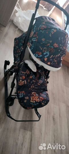 Коляска санки