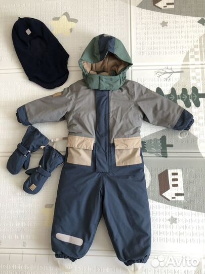 Зимний комбинезон комплектом leokid 86-92