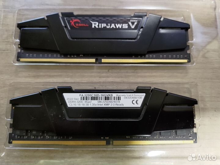 Оперативная память ddr4 16gb g skill ripjaws