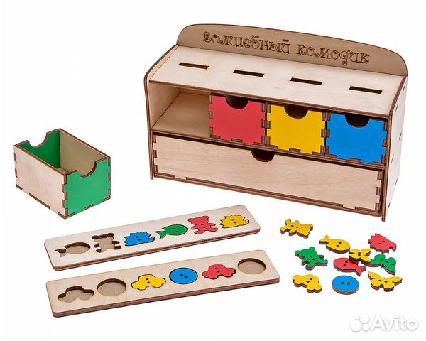 Развивающие игрушки Волшебный комодик