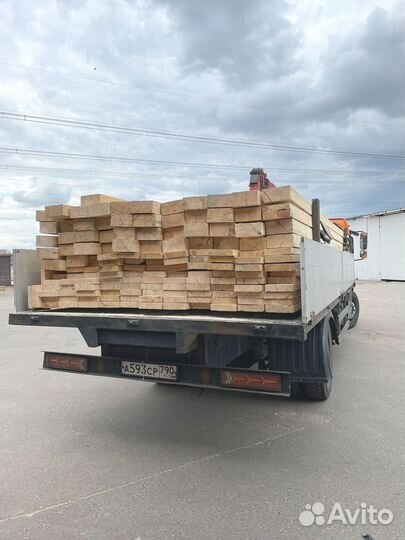 Доска обрезная 40х200х6000мм 1 сорт ГОСТ